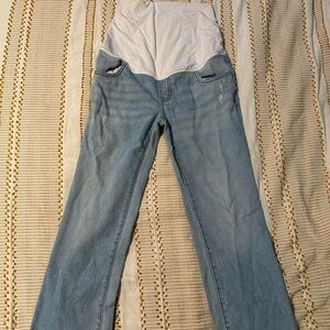 Women's Maternity Blue Jeans